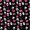 Black Pink 03, variant on Homewish Retro Reading Skeleton Twin Sheets for Kids, Checkered Rose Witchy Bedding, 3-Piece, 1 Flat Sheet, 1 Fitted Sheet and 1 Pillowcase