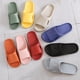thumbnail image 2 of Zapatillas de casa Unisex, zapatillas antideslizantes para suelo de interior de verano, zapatillas para pareja, familia, mujeres y hombres, Hotel, baño, sandalias de baño, zapatillas Tan Jianjun unisex, 2 of 2