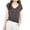 Gray, variant on Antinious Sweatshirt for Women,Tops for Women Trendy,Ladies Solid Casual Short Sleeve V-Neck Blouses,Beige,M