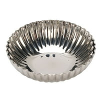 Stainless Steel Serving Bowl Large Reusable Dessert and Salad Bowl for Entertaining
