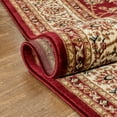 thumbnail image 5 of Well Woven Barclay Sarouk Traditional Oriental Panel Red 2'3" x 3'11" Area Rug, 5 of 6