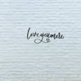 thumbnail image 1 of WASHWEPE De Pared En Hierro Negro Con Love You More Para Y Dormitorio, 1 of 8