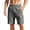Gray, variant on Men's Cargo Sweat Shorts Elastic Waist Athletic Workout Gym Jogging Sport Shorts Summer Casual Short with Pockets
