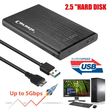 Portable External Hard Drive, USB3.0 2.5