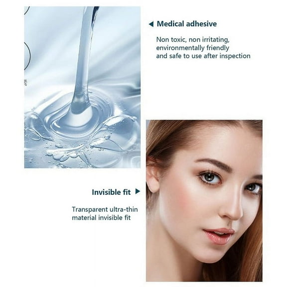 12Pcs/3Sheets Waterproof V Face Makeup Adhesive Tape Invisible Breathable Lift Face Sticker Lifting Tighten Chin