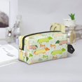 thumbnail image 6 of Uemuo Dachshund Dog Puppy Pattern Portable Toiletry Bags with Handle, Waterproof travel Make up Bags for Women, Large Capacity Travel Cosmetic Bags, 6 of 9