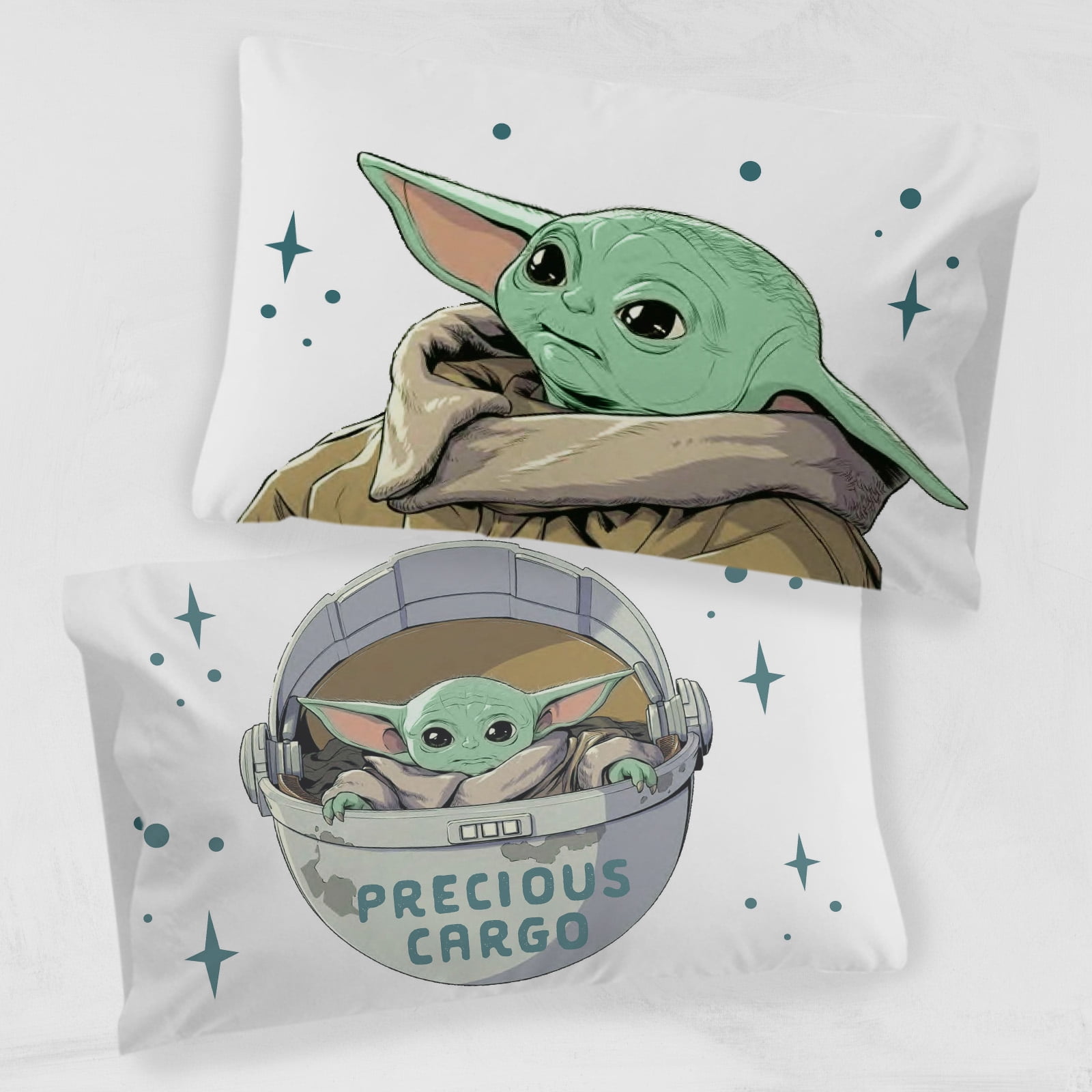 Star Wars Pillowcase REVERSIBLE by Disney 1 Standard Case 20x30 FREE SHIPPING 