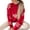 Red, variant on comerut Long Sleeve Half High Collar Ribbed Trim Christmas Sweater Women Jacquard Snowflake Print Pullover Knitwear Festival Clothing