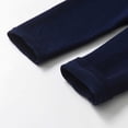 thumbnail image 6 of BXJX Girls Cropped Cardigans, Knitted Long Sleeve School Open Front Kids Fall Shrugs Navy Size 1-2 T, 6 of 9