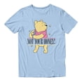 thumbnail image 2 of Disney Winnie The Pooh Not Your Honey Funny Style Men's T Shirt (Light Blue, S-XXXL), 2 of 4