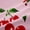 Pink Red, variant on Feelyou Fresh Cherry Print Black Out Curtains, Girly Pink Curtains Pack of 2 (42x63 Each), Cartoon Fruit Bedroom Curtains, Curtains and Drapes Bedroom Decoration
