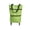 Green, variant on Foldable Wheeled Shopping Tote Bag 16x15in Green Expandable Rolling Grocery Bag with Wheels for Supermarket Picnic Outdoor Shopping