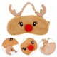 thumbnail image 5 of Mascarilla de ojos de peluche con hermosas bolsas de ojo de cara estereoscópicas encantadoras para dormir con los ojos vendados para el yoga fiesta de dormir (ciervos), 5 of 8