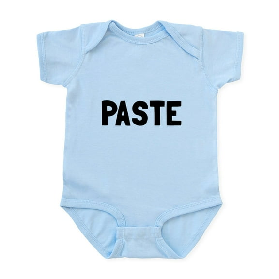 CafePress - Copy Paste Adult Baby Infant Bodysuit - Baby Light Bodysuit, Size Newborn - 24 Months