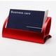 thumbnail image 3 of Elegante tarjetero de aluminio con diseño profesional rojo, 3 of 9
