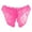 Hot Pink, variant on Women Underwear Cotton Clearance Panties Women Plus Size Cheeky Panty Style P-596 Nylon Brief Panties G String Thong Briefs Mid Waist Women Cheeky Panties Hot Pink M