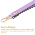 thumbnail image 4 of Leather Wristlet Strap, 7.48" Hand Wrist Lanyard Bag Key Chain (Light Purple Gold), 4 of 6