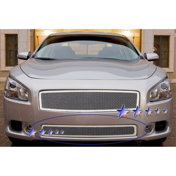 2009-2014 Nissan Maxima Stainless Steel Polished Finish 1.8 Mm Wire Mesh Mesh Grille