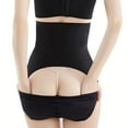 thumbnail image 5 of Elainilye Fashion Women's Shapewear Bodysuits Mesh High Waist Tummy Control Underwear Plus Size Butt Lifting Back Off Shaping Pants,Black, 5 of 9