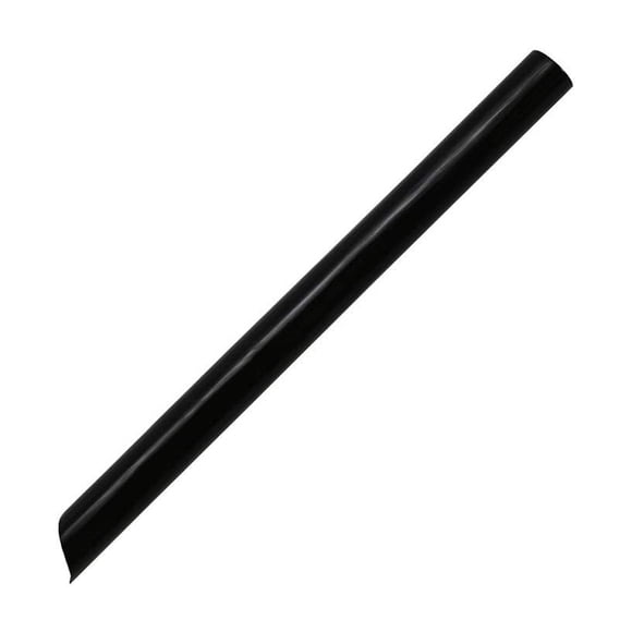 PinesC C9041 5.75'' Boba Sample Straws (10mm) - Black (Case of 2000) Black 5.75 inches