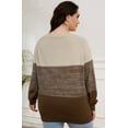 thumbnail image 6 of Daystry Women's Oversized Long Sleeve Casual Knit Pullover Sweater Pullover, 6 of 8