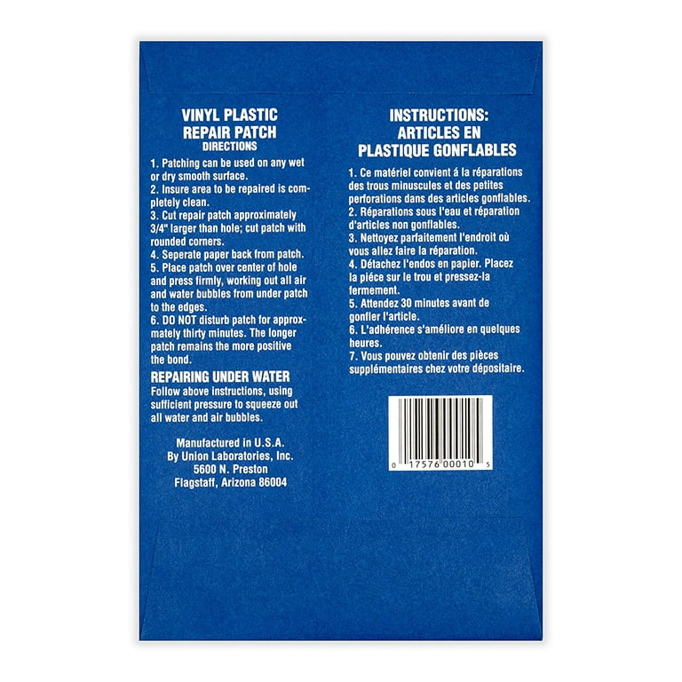 Boxer Adhesives Peel and Stick Vinyl Repair Kit, Large, #10 - EZ Pool & Spa  Supply