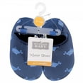 thumbnail image 2 of Hudson Baby Water Shoes, Blue Whales, 0-6M, Infant, Breathable, Flexible, Anti-Chafing, 2 of 3