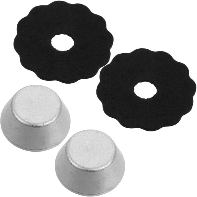 LOVEVER Happyyami Embouts de Parasol 2 Ensembles 6mm Capuchon de Vis de Remplacement Poignée de Réparation de Parasol en Plastique pour Mini Parasols Pliants Compacts Pièces de Réparation