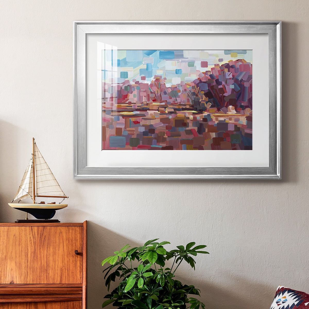 Pretty in Pink Premium Framed Print - Ready to Hang