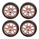 thumbnail image 4 of 4 neumáticos de derrape para coche RC con buen agarre para Rally Drift 1:18 RC en carretera. Oro, 4 of 9
