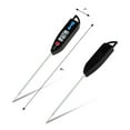 thumbnail image 6 of Digital Meat Thermometer, Instant Read Food Thermometer, Cooking Thermometer for Cooking, Grilling BBQ Black 9.0x1 inch, 6 of 6