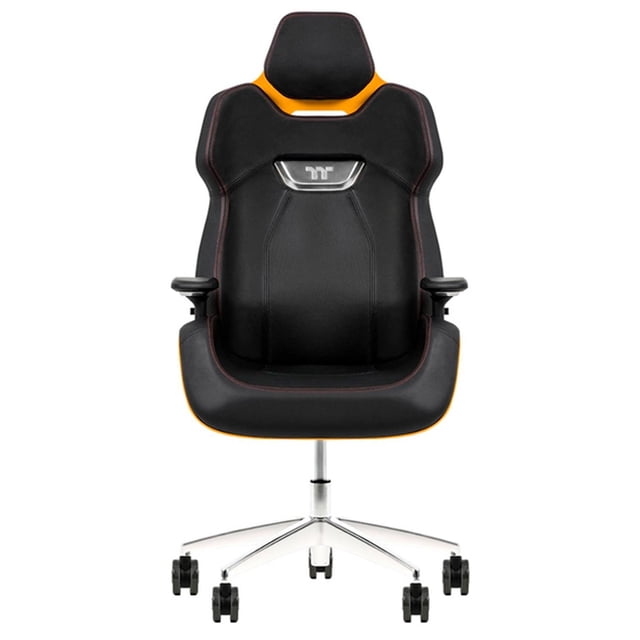Silla Gamer Thermaltake ARGENT E700 Ergonómica Reclinable Resposabrazos 4D amarillo