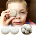 thumbnail image 1 of white Decompression Vent Simulation Slow-Rising Custard Bun Fake Food Toy, 1 of 1