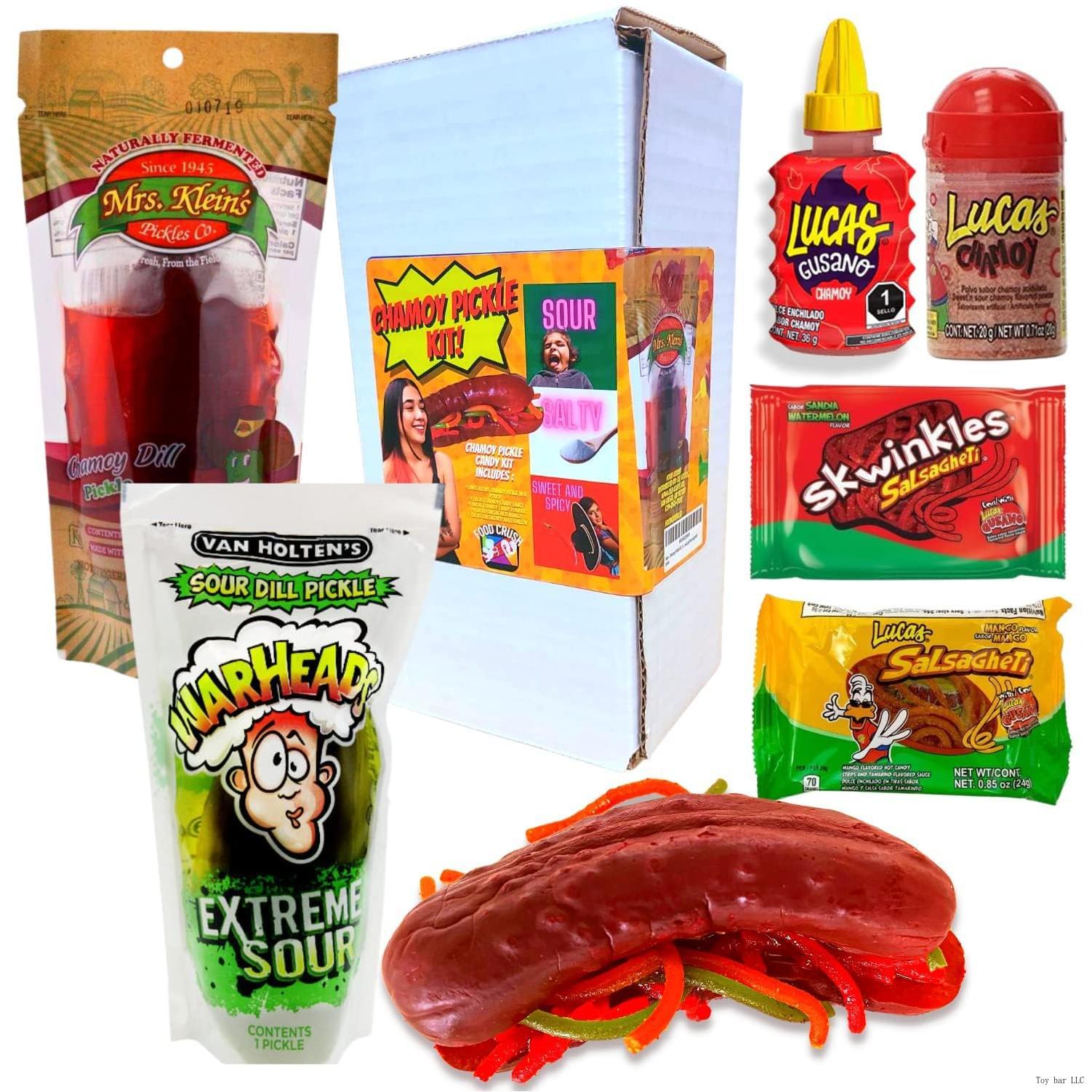 Warhead Chamoy Pickle Kit • 1 Chamoy Pickle 1 Warhead Pickle, Chamoy