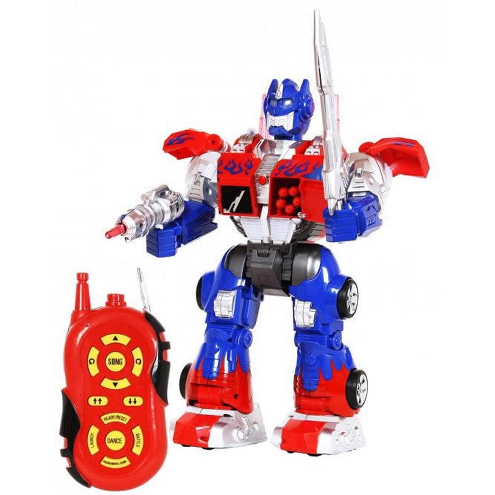 blue remote control robot