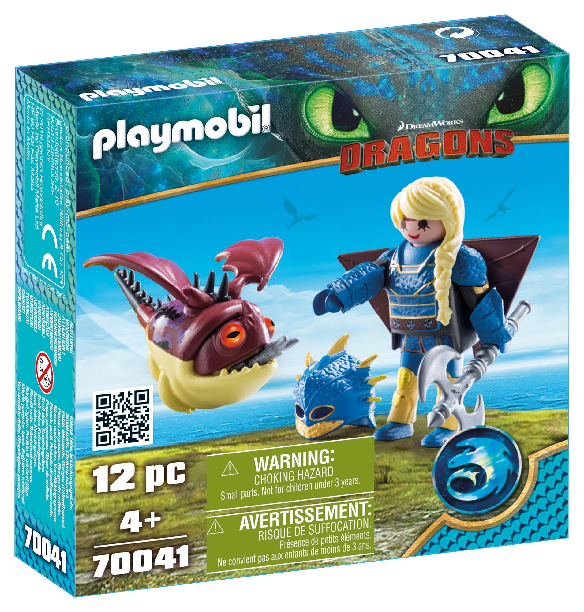 how to train dragon playmobil