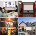 thumbnail image 5 of 150 Inch Hd Projection Screen Anti-crease With Hanging Hole Outdoor Indoor Use120 inch-150*265 cm, 5 of 5