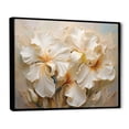 thumbnail image 2 of Designart "Golden Melody Of Irises I" Irises Floater Framed Wall Art Living Room, 2 of 5