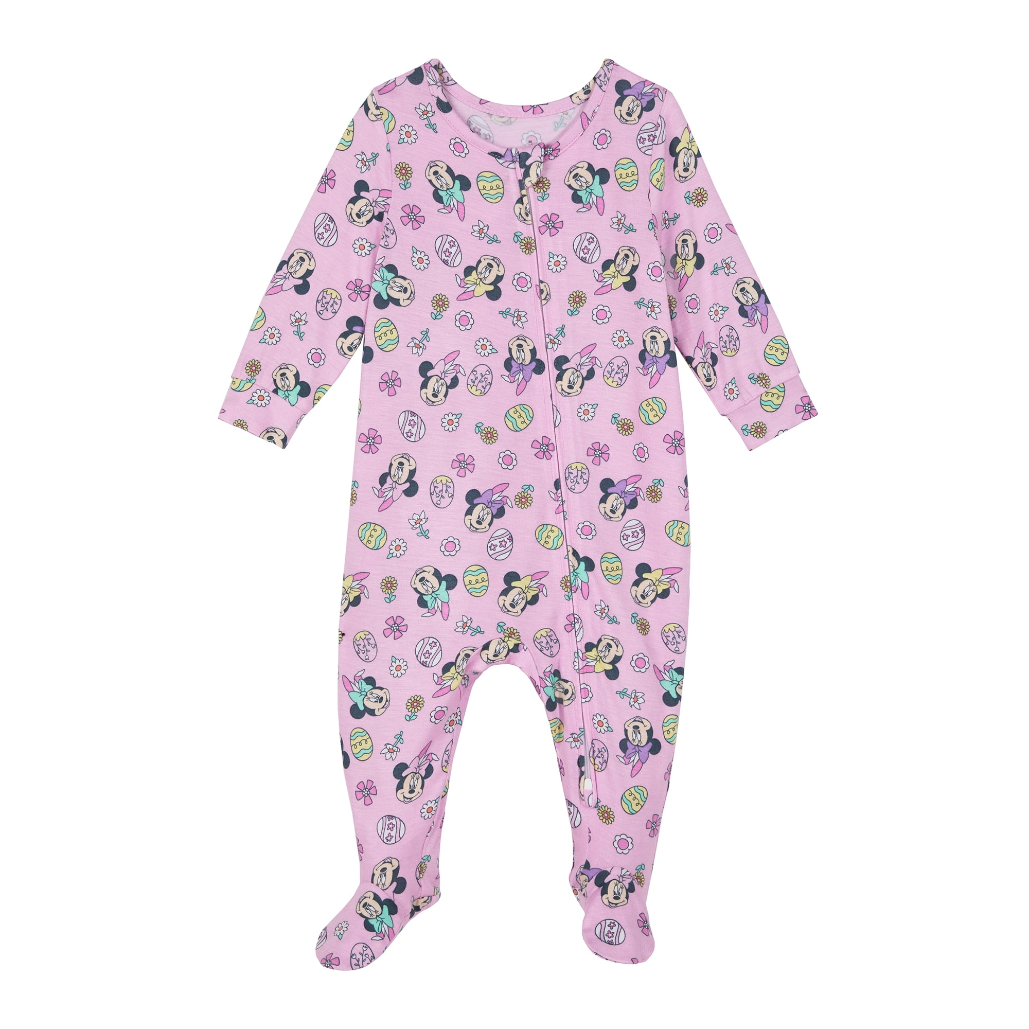 Minnie Mouse Baby One-Piece Footed Blanket Sleeper, Sizes NB-9M