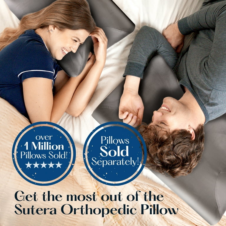 Sutera - Pillow Case Orthopedic Contour Pillow Cervical Pillow Case  Pillowcase