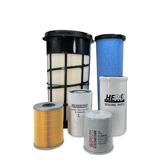 HERO® Maintenance Filter Kit For John Deere 332E Track Loader