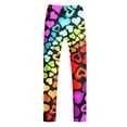 thumbnail image 5 of Men's Rainbow Long Sleeve Two Piece Suit with Jacket Trousers Tie Printed Button Pockets for Holiday Party Events, 5 of 6