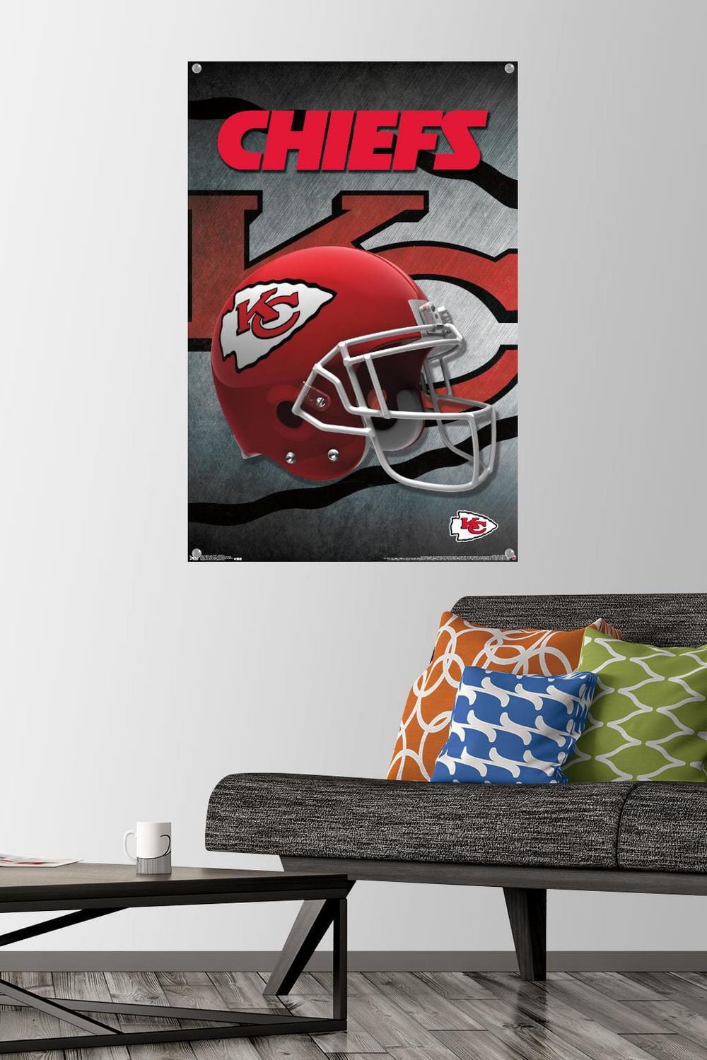 NFL Kansas City Chiefs - Helmet 16 Wall Poster, 22.375" x 34"