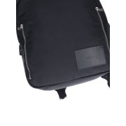 Jil Sander Men's Black Urban Double Zip Fabric Backpack Black