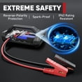 thumbnail image 5 of LOKITHOR JA300 1500A Car Jump Starter with Air Compressor for 7.0L Gas/4.5L Diesel, 150PSI Tire Inflation, 12000mAh Power Bank, LED, 12V Jump Box, 5 of 11