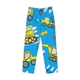 thumbnail image 4 of Sigee Cute Car Cartoon Print Men's Pajama Pants - Soft Lounge Sleep Bottoms with Elastic Waistband and Pockets-Small, 4 of 9