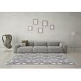 thumbnail image 3 of Ahgly Company Indoor Rectangle Abstract Gray Modern Area Rugs, 2' x 5', 3 of 4