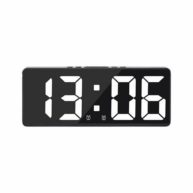 Binwennn Desk Alarm Clock Bedside LED Digital Alarm Clock Electronic Backlight Alarm Clock For Home I Got Your Back Toilet Paper Korean Home Gadgets Timer for Classroom Management Timer for Classroom