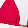 thumbnail image 5 of UAYOTSE Summer Underwire Bikini Top for Women, Supportive Push Up Swim Bra, Classic Triangle Bathing Suit Top for Pool Party and Beach Days,Sizes S, 5 of 9