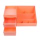 thumbnail image 3 of Drawer Type Cosmetics Holders Desktop Organizer For Professionals In Pink For Bathroom 1Set, 3 of 4